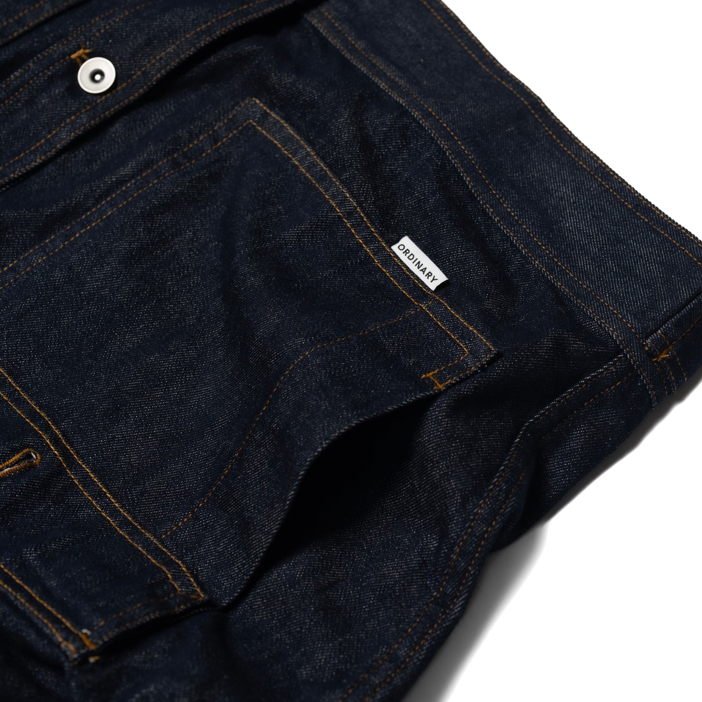 ORDINARY 短版原色牛仔外套