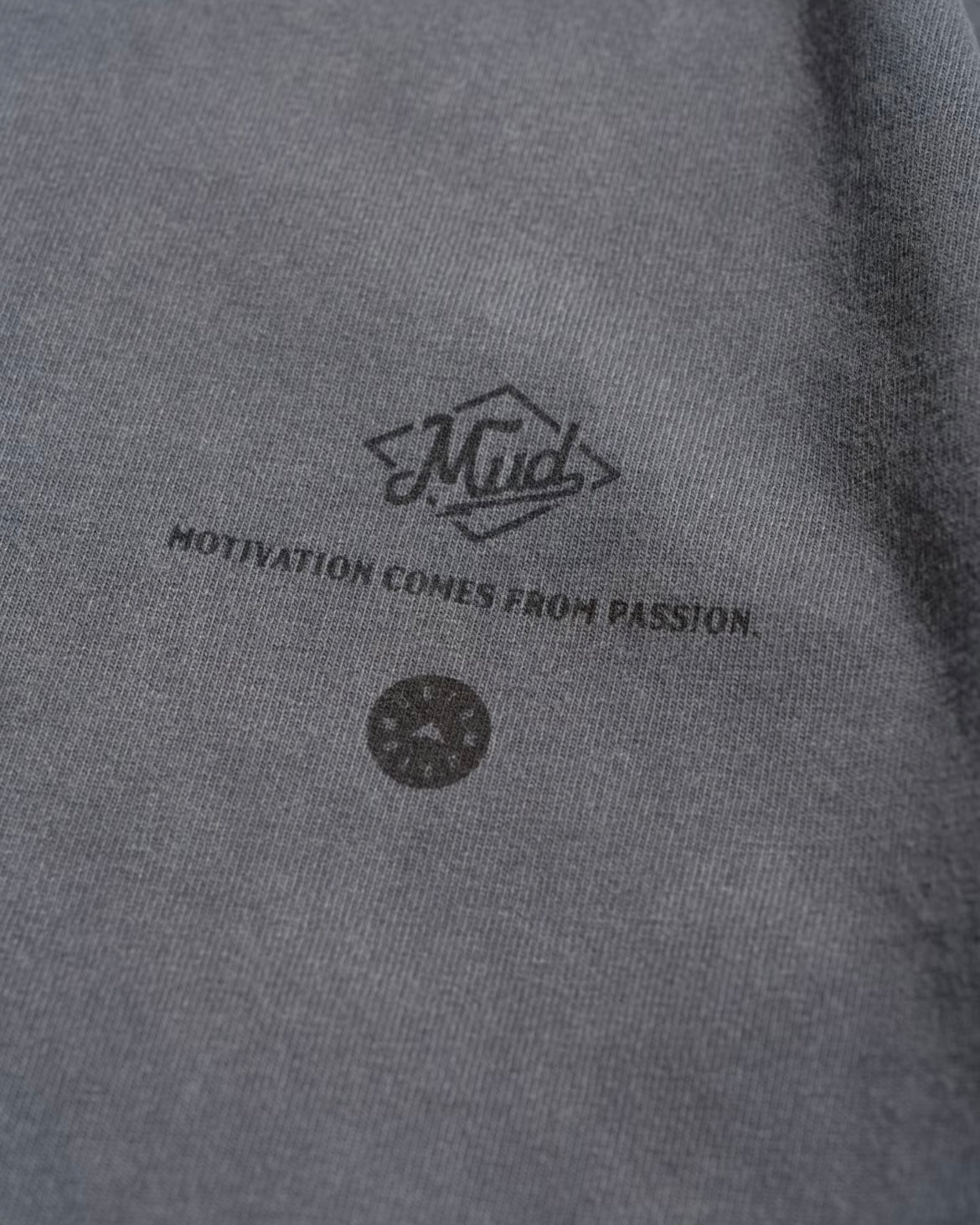 MUD 26SS 火柴盒做舊短Tee