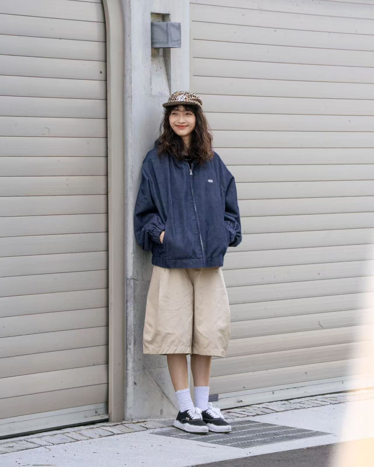 ORDINARY 水洗燈芯絨連帽外套