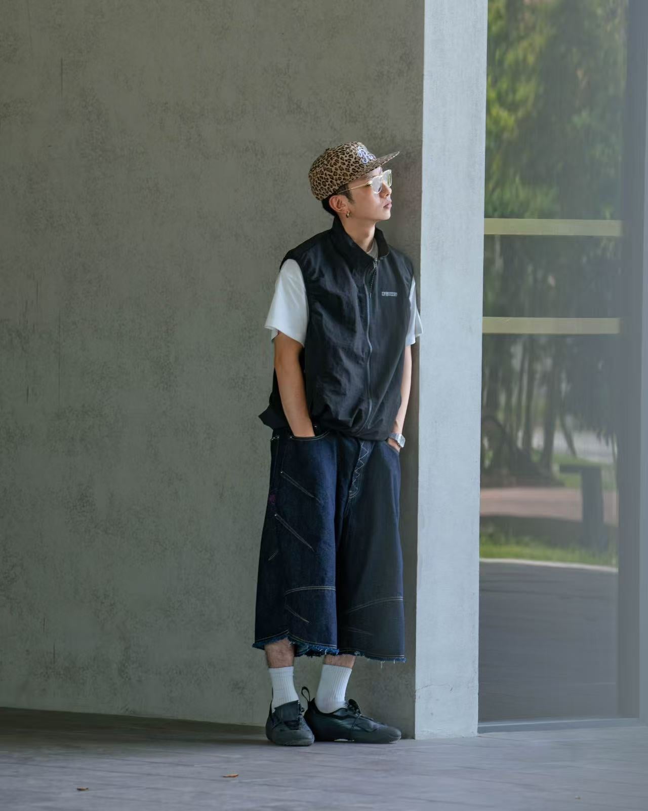 ORDINARY 機能拼接背心