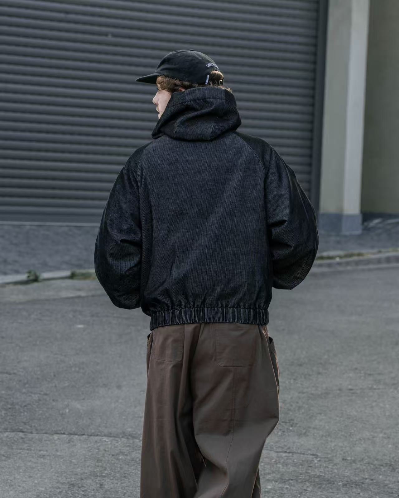 ORDINARY 水洗燈芯絨連帽外套