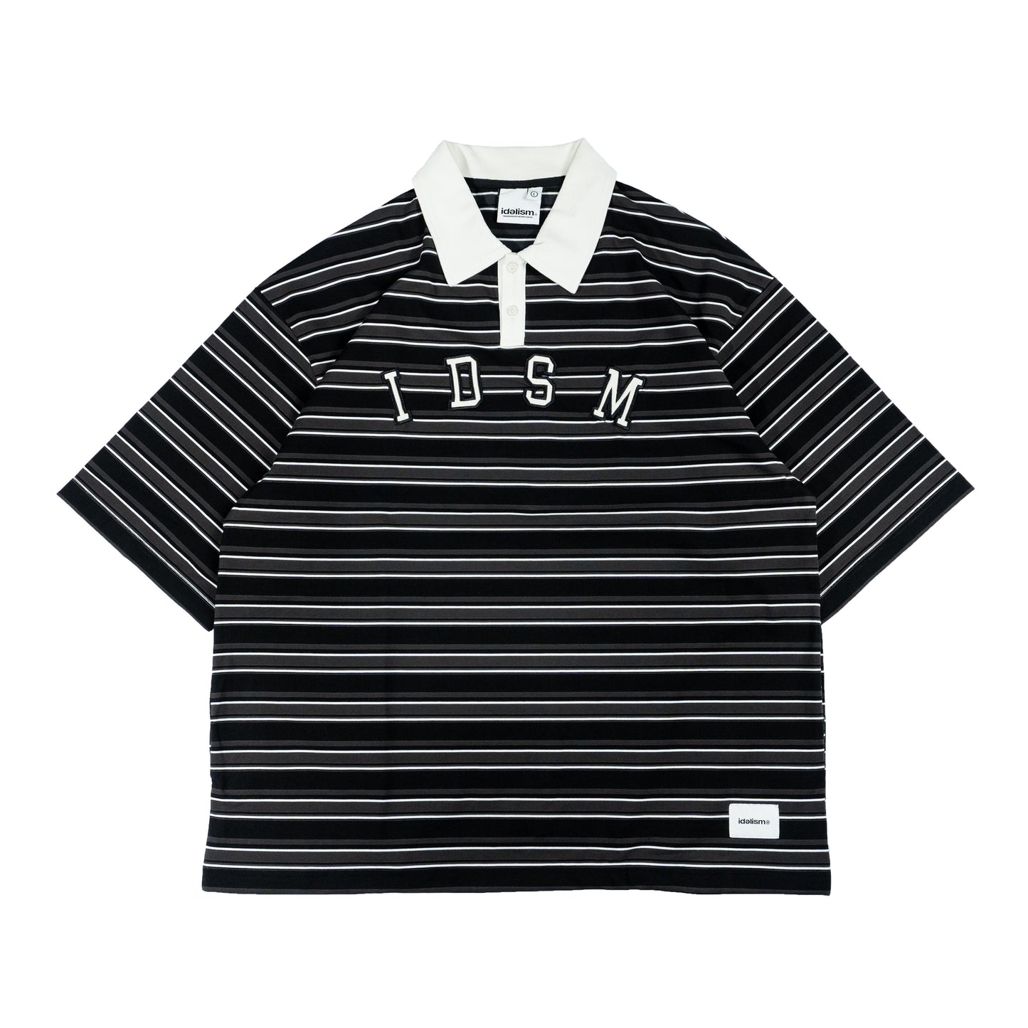 IDE Stripe Polo/條紋Polo衫