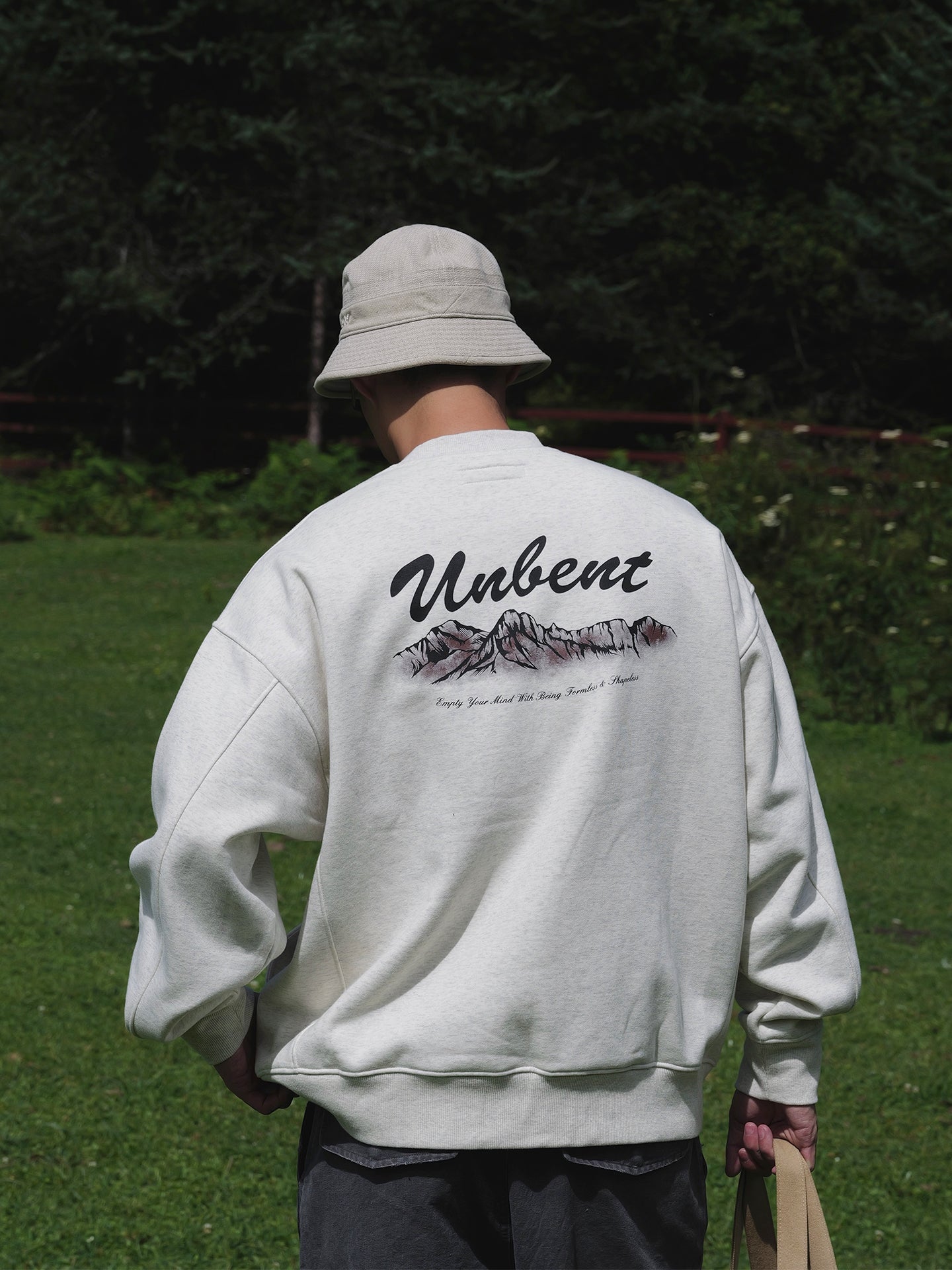 UNBENT 25AW 雪山圖案衛衣
