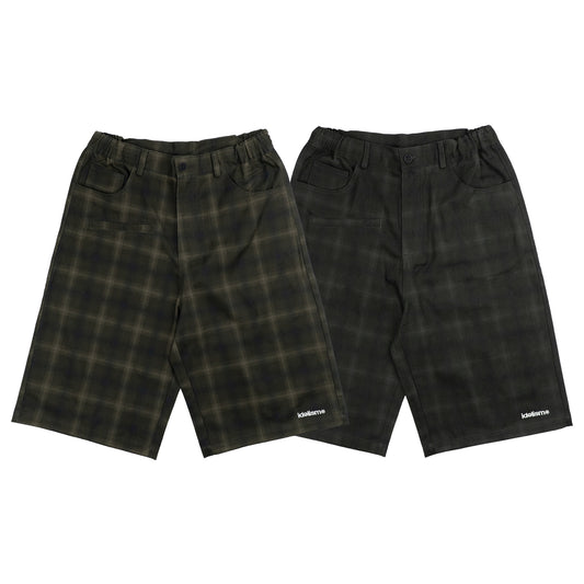 IDE Check Jorts/格紋短褲