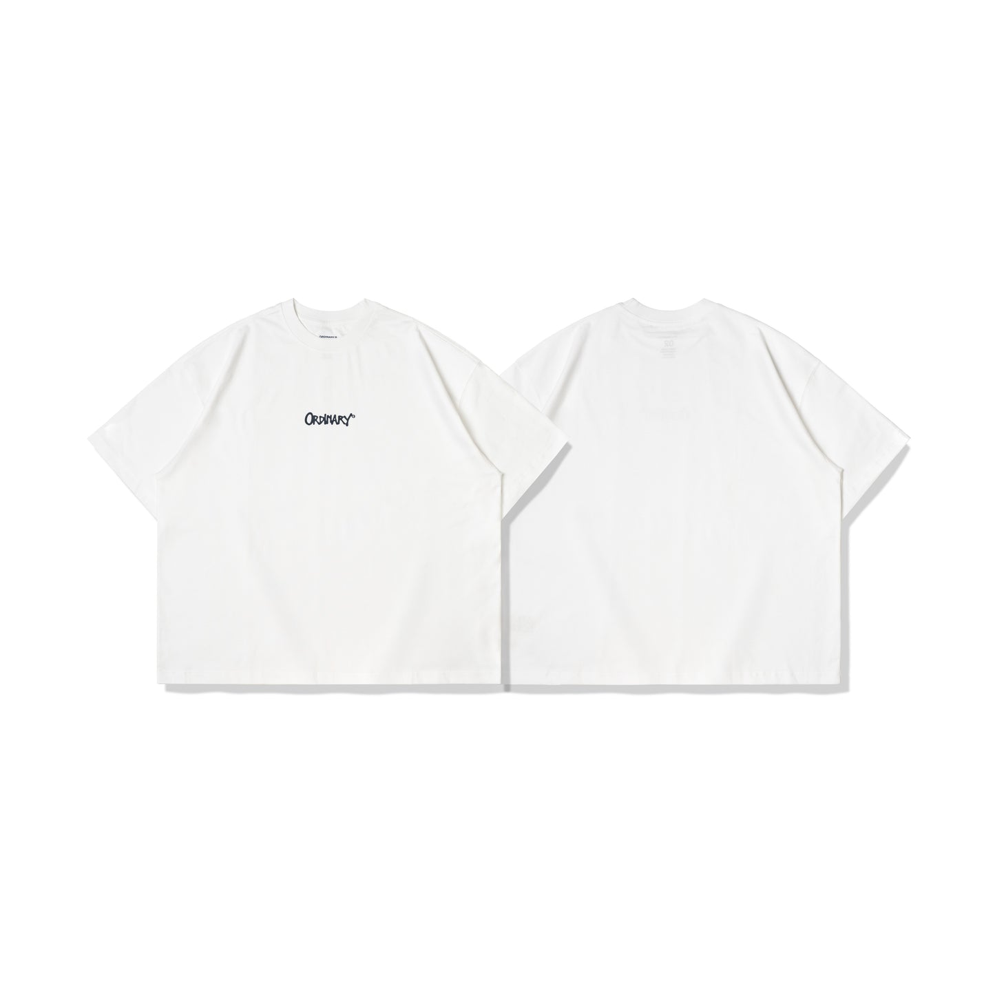ORDINARY 立體小logo 基礎素Tee