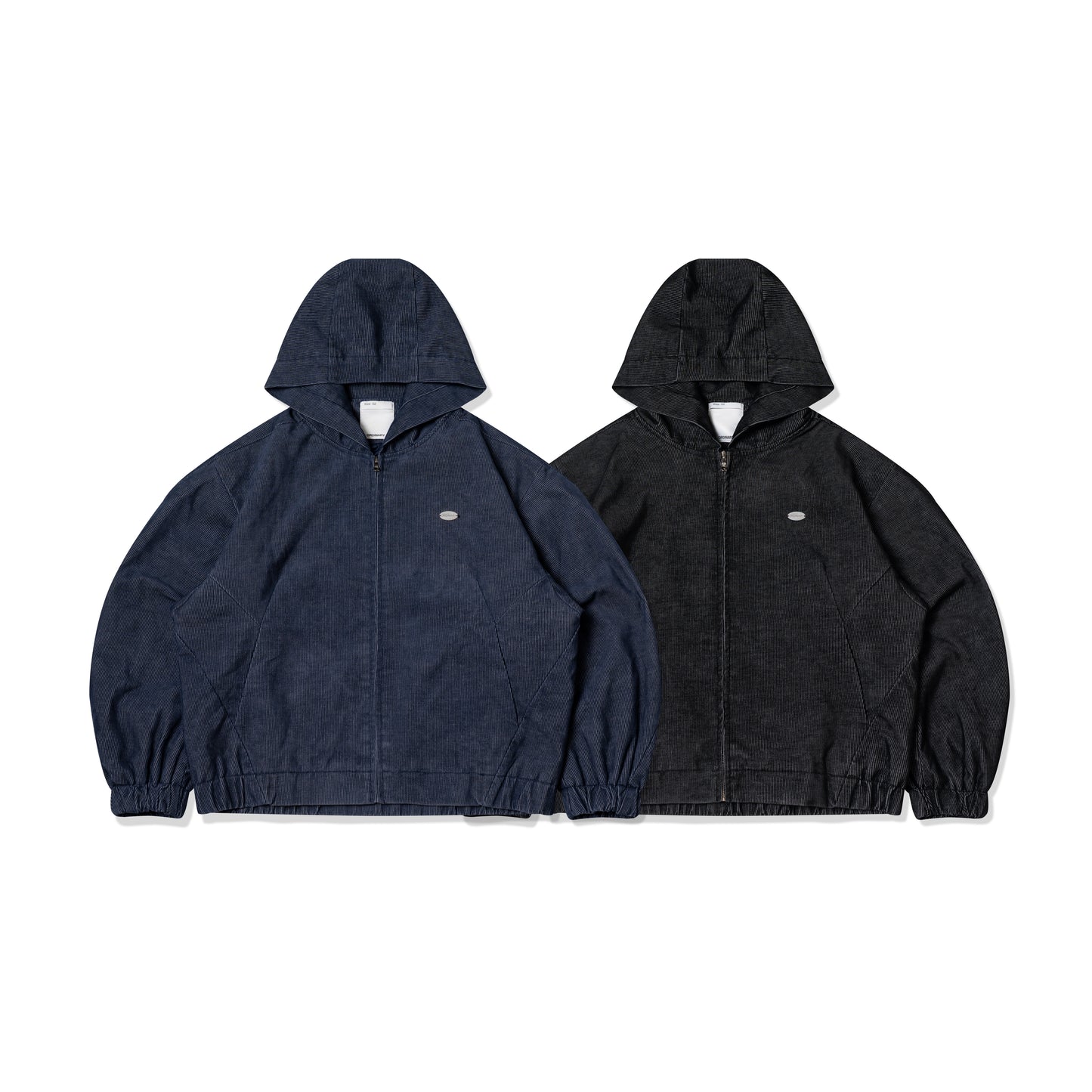 ORDINARY 水洗燈芯絨連帽外套