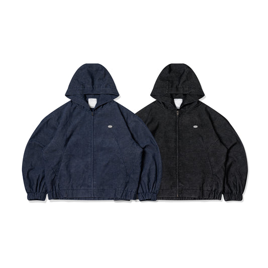 ORDINARY 水洗燈芯絨連帽外套