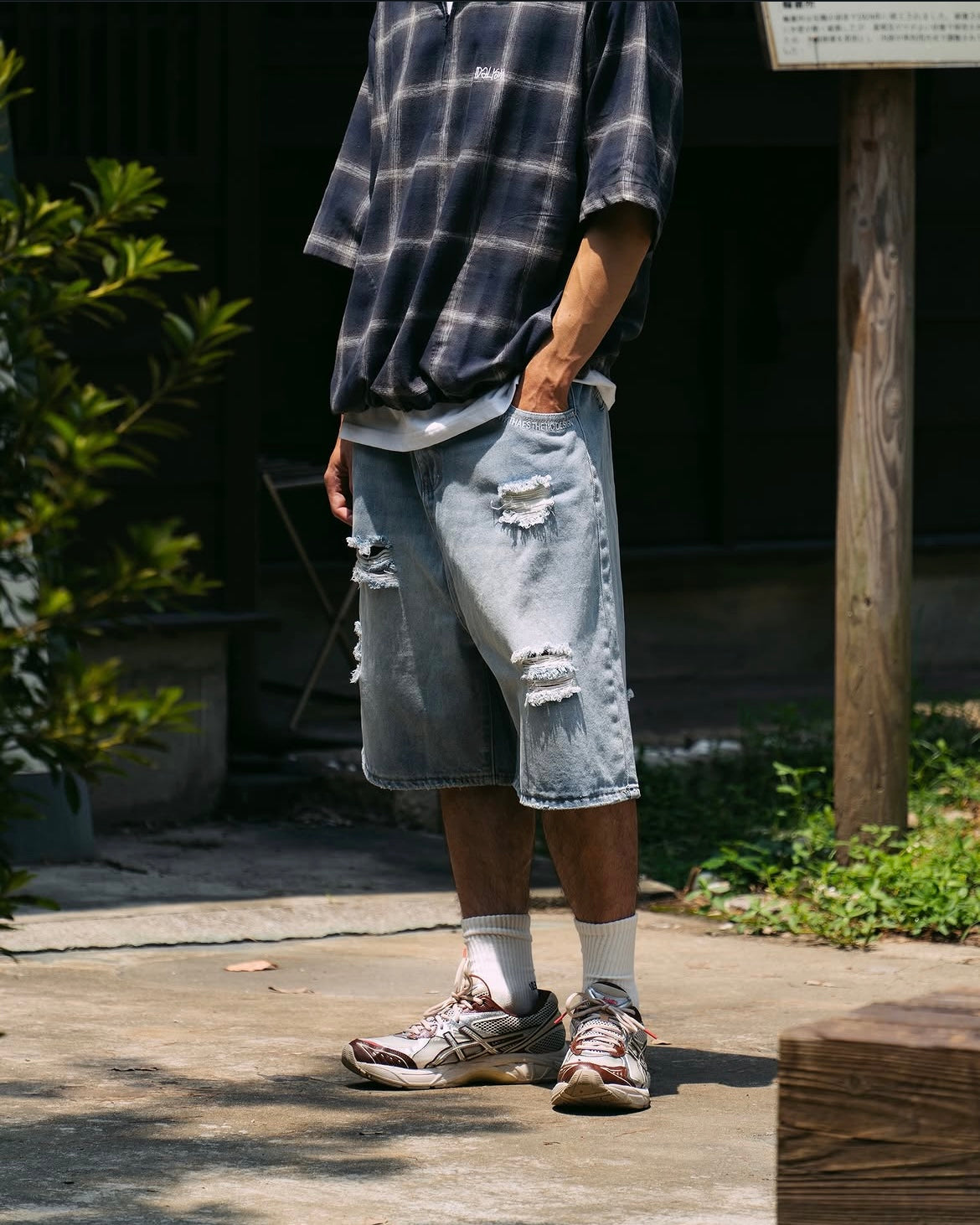 IDE Ripped Shorts