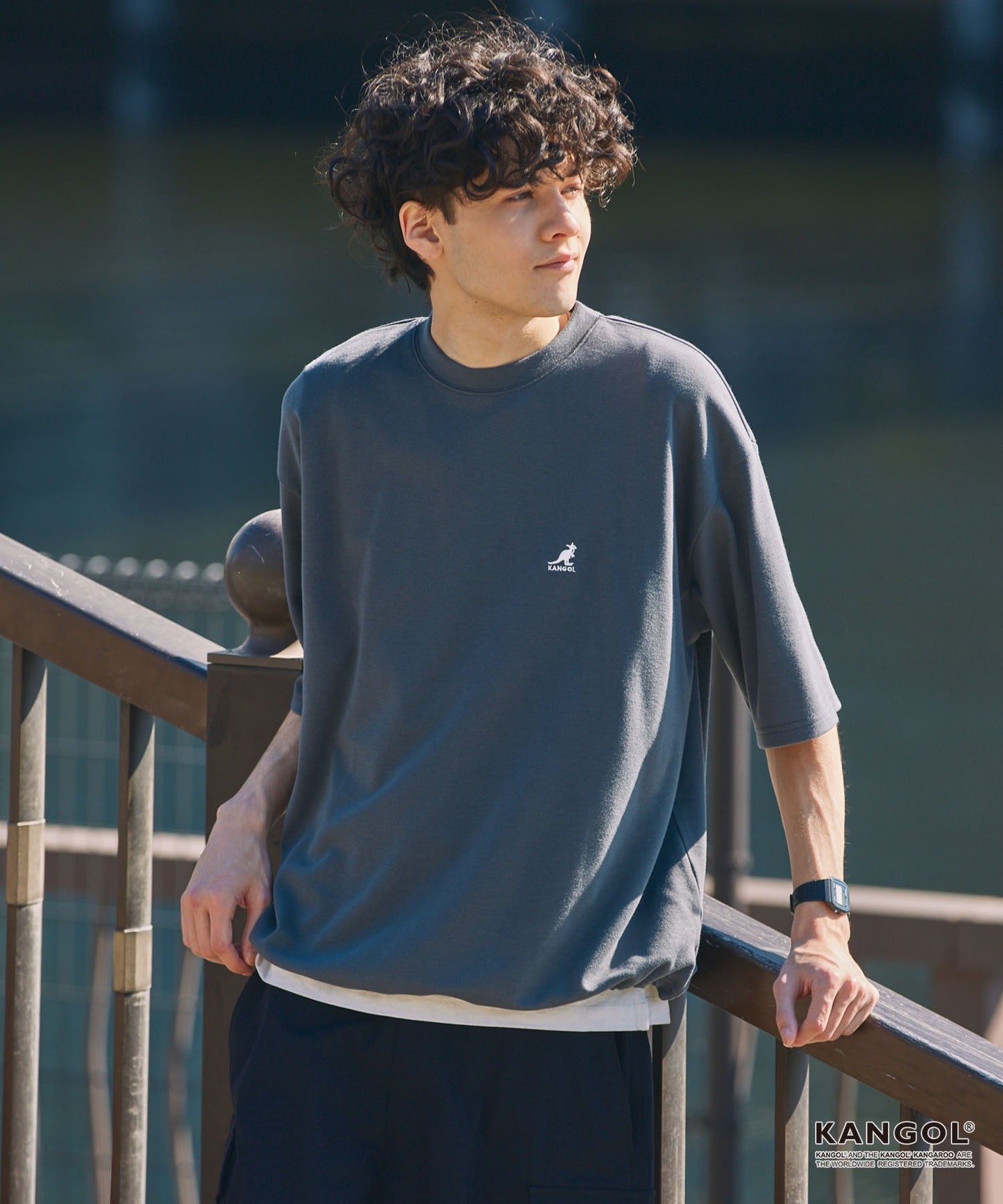 日版KANGOL Logo Tee