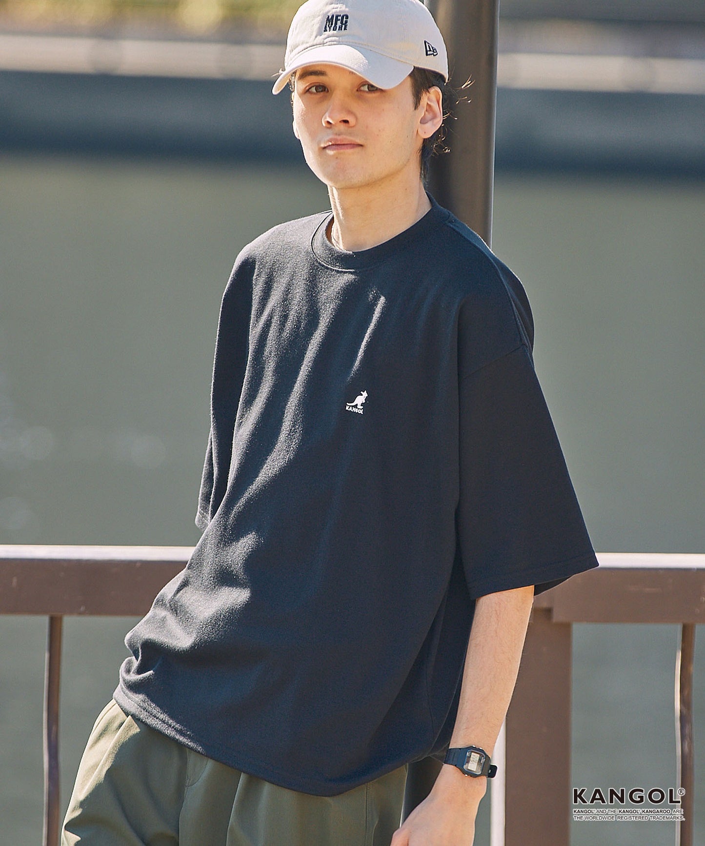 日版KANGOL Logo Tee