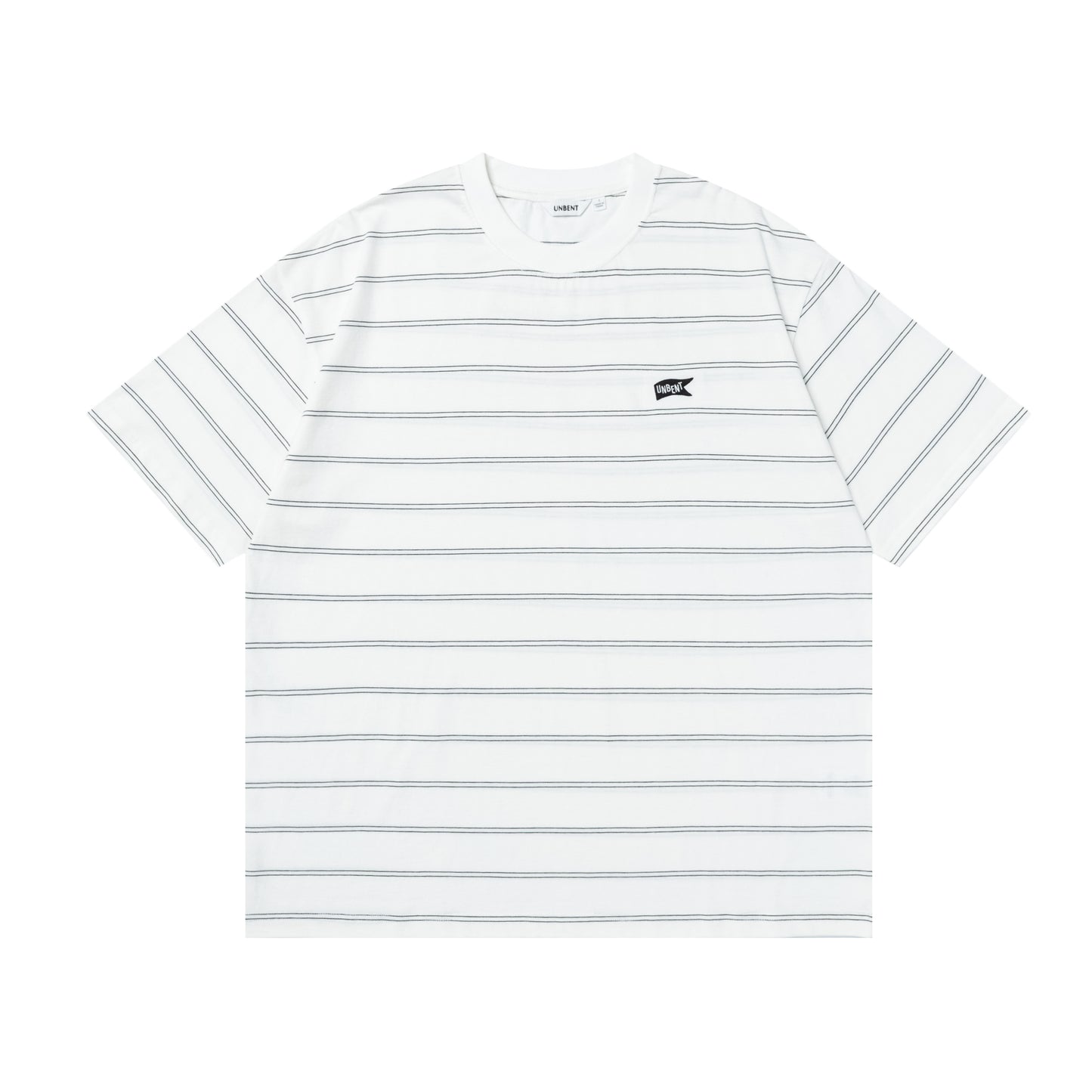 UNBENT 26SS條紋短Tee