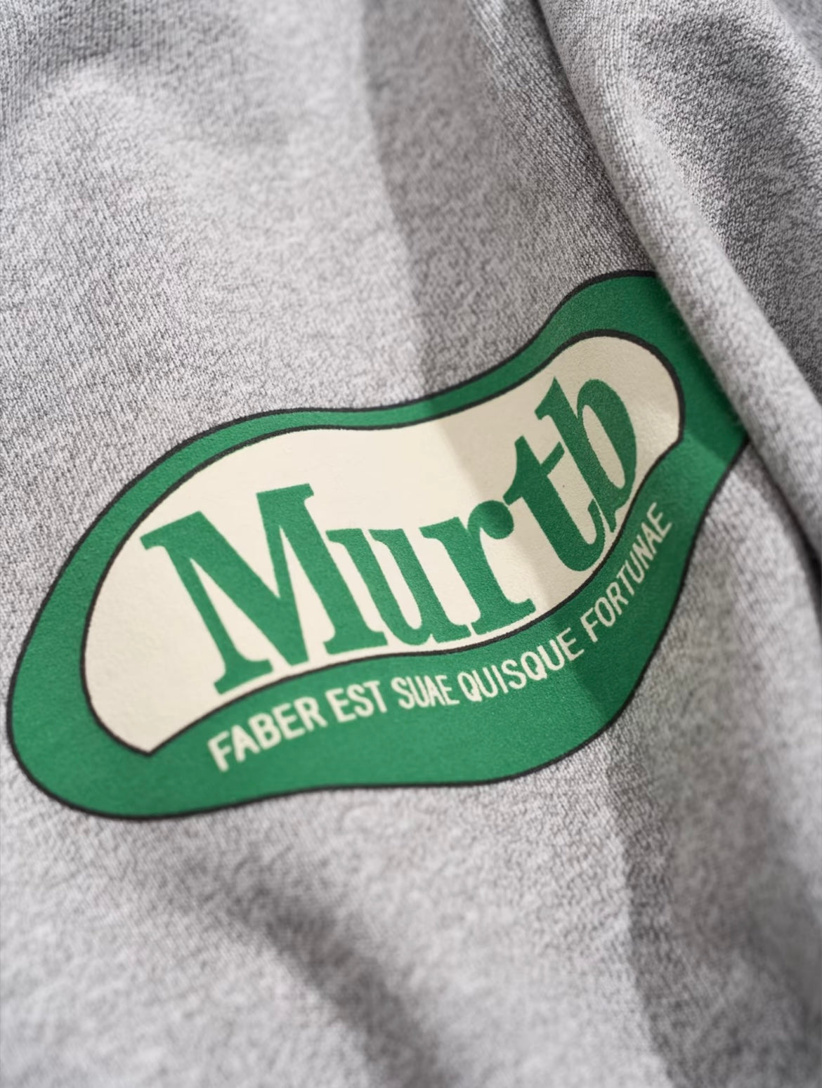 MUD 撞色logo短Tee