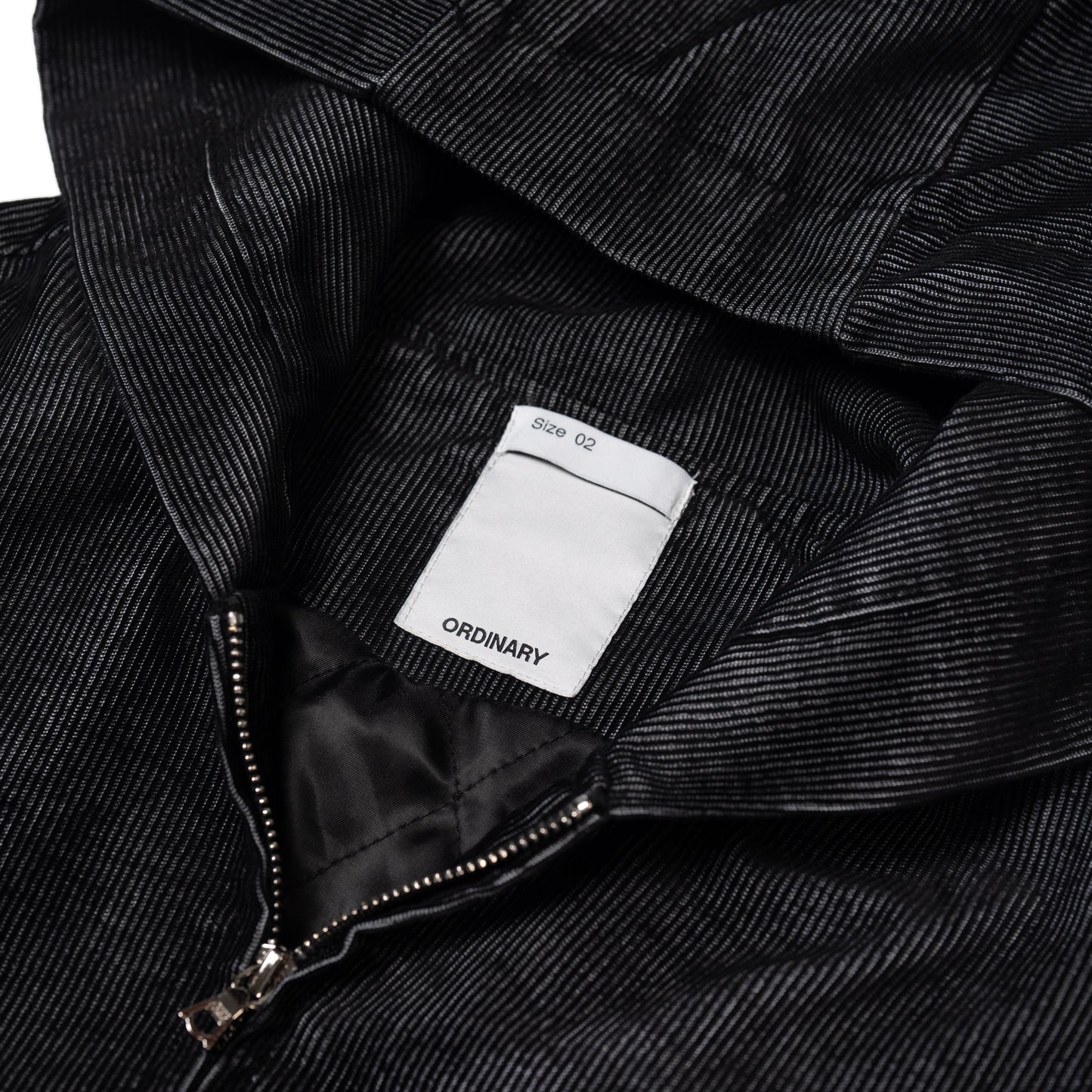 ORDINARY 水洗燈芯絨連帽外套