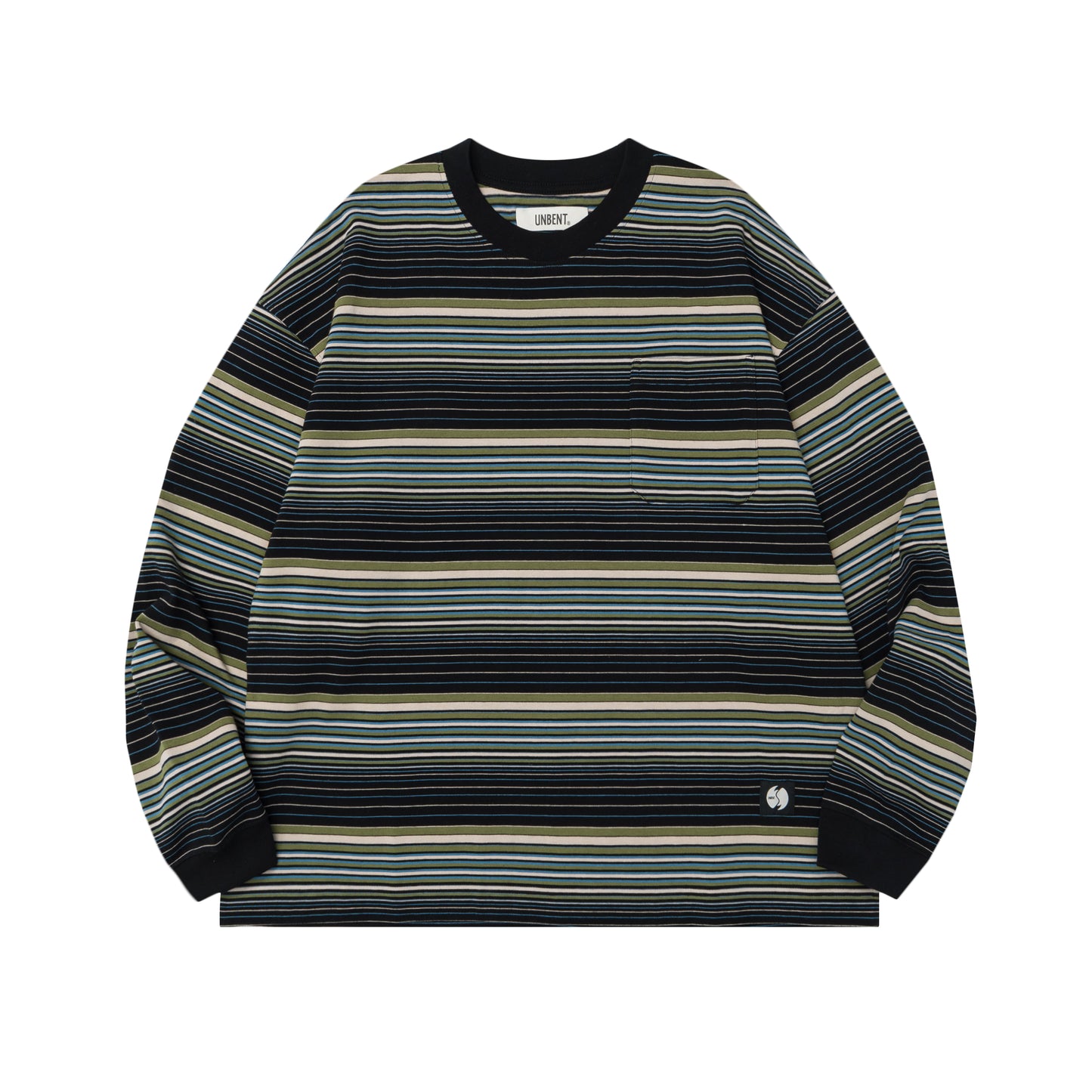 UNBENT 25AW 間條長Tee