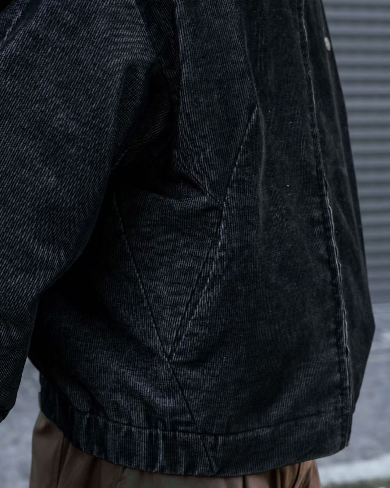 ORDINARY 水洗燈芯絨連帽外套