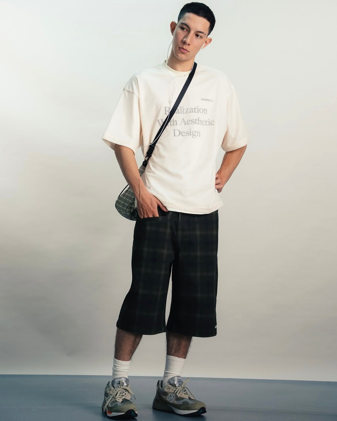 IDE Check Jorts/格紋短褲