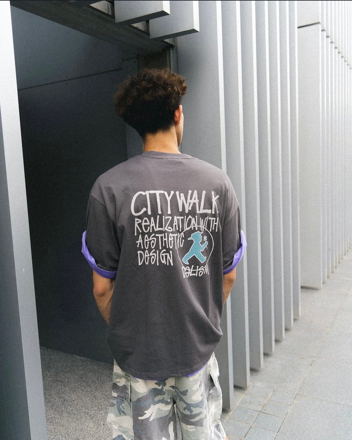 IDE City Walk Tee/小人物短Tee