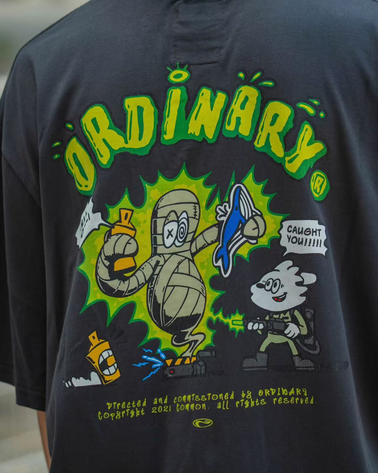 ORDINARY 追靈小隊短Tee