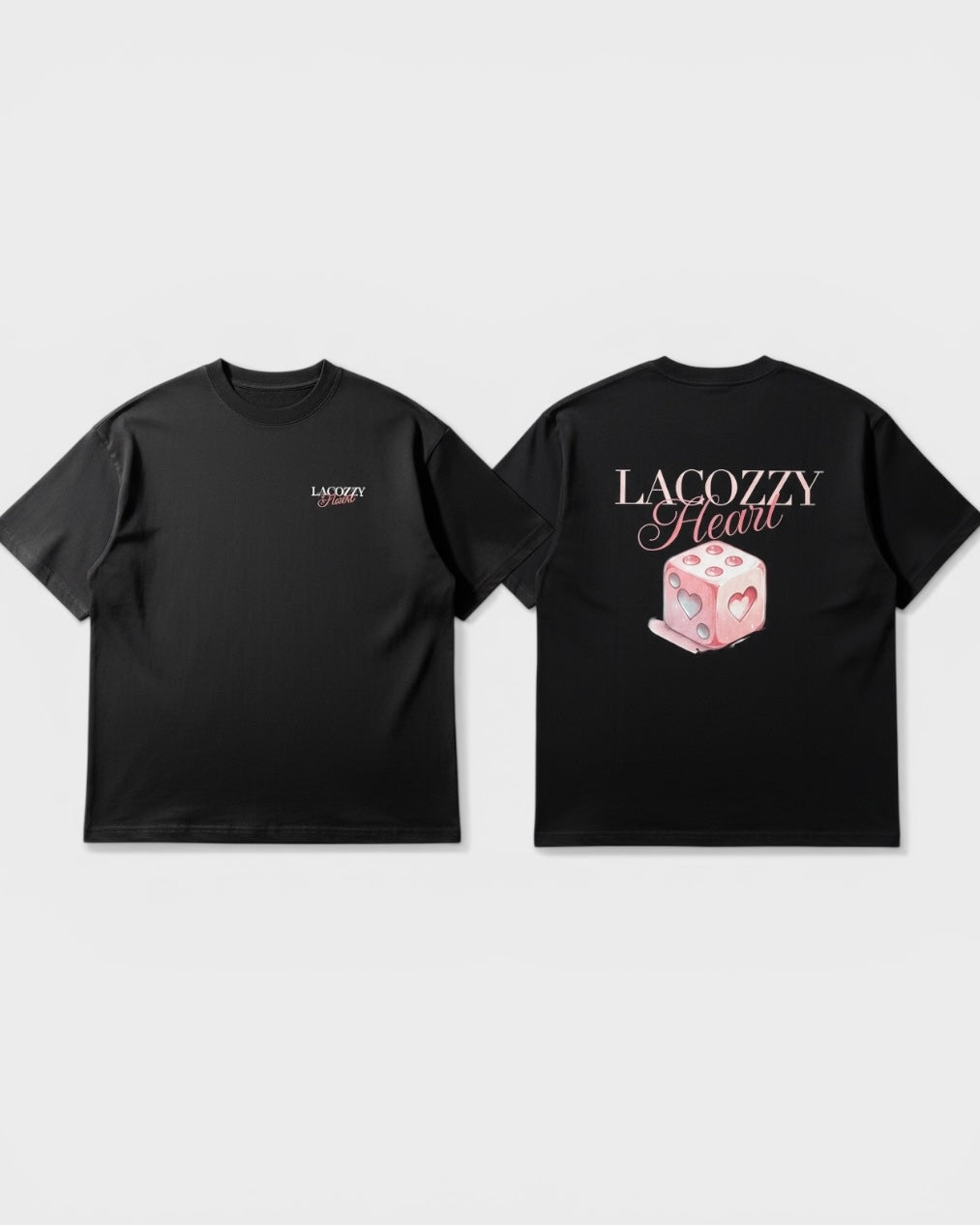 LACOZZY Heart Dice Tee