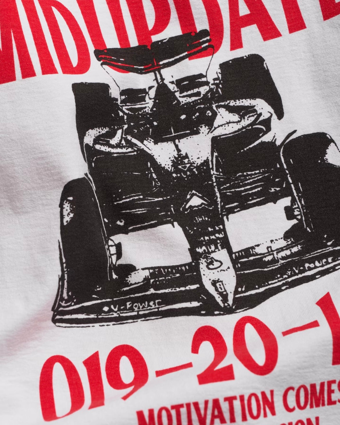 MUD 26SS 撞色賽車短Tee