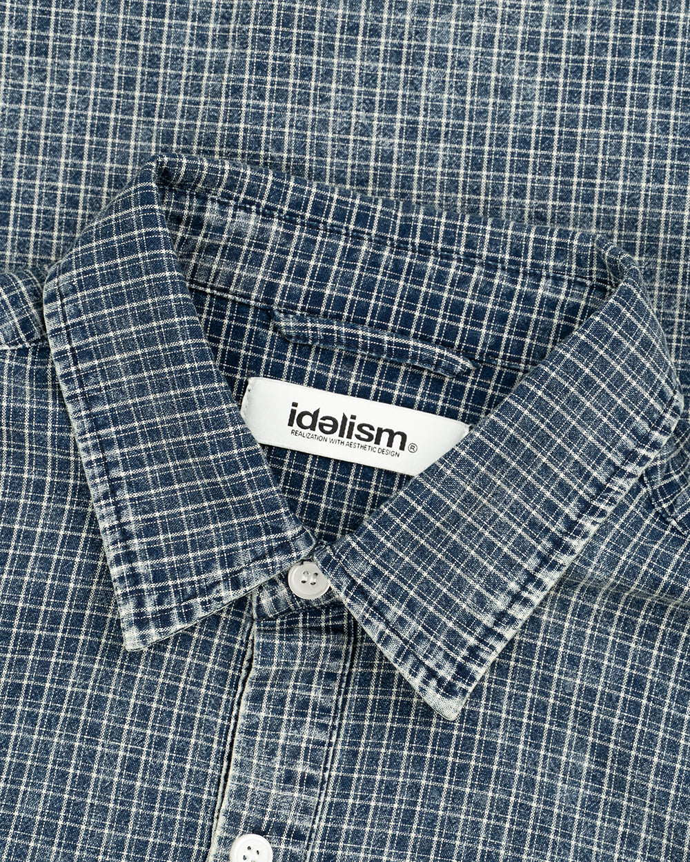 IDE Vintage Shirt/水洗格紋短襯