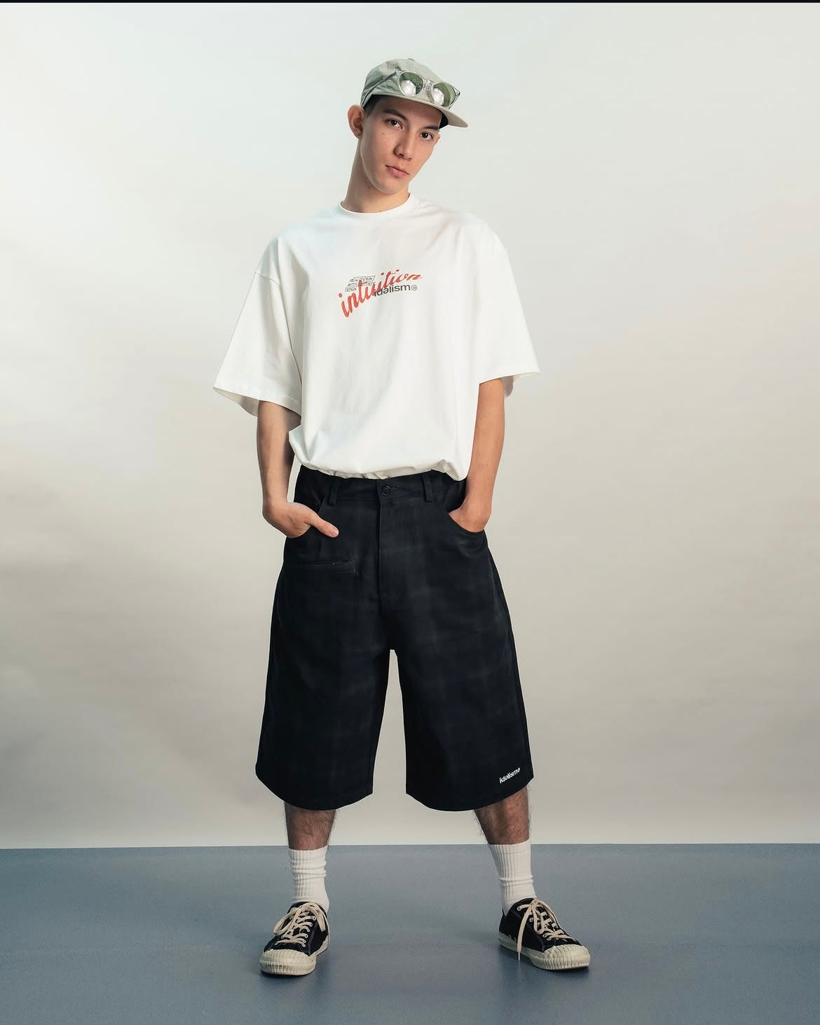 IDE Check Jorts/格紋短褲