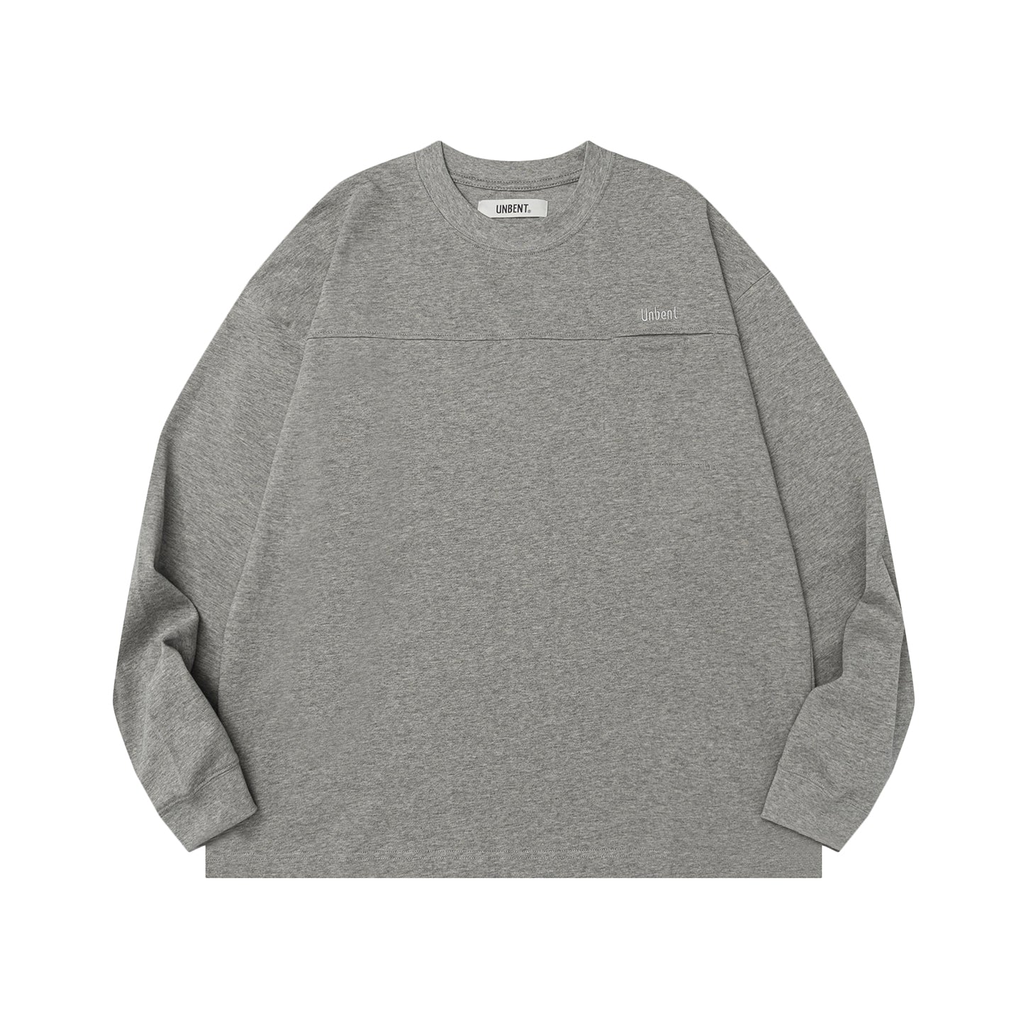 UNBENT 25AW 口袋刺繡長Tee