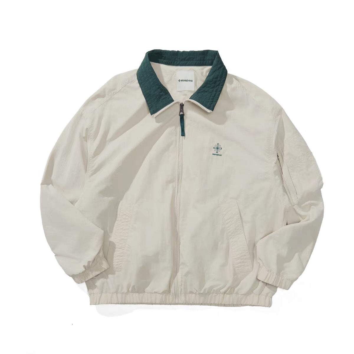 NOTH 撞色立領風衣