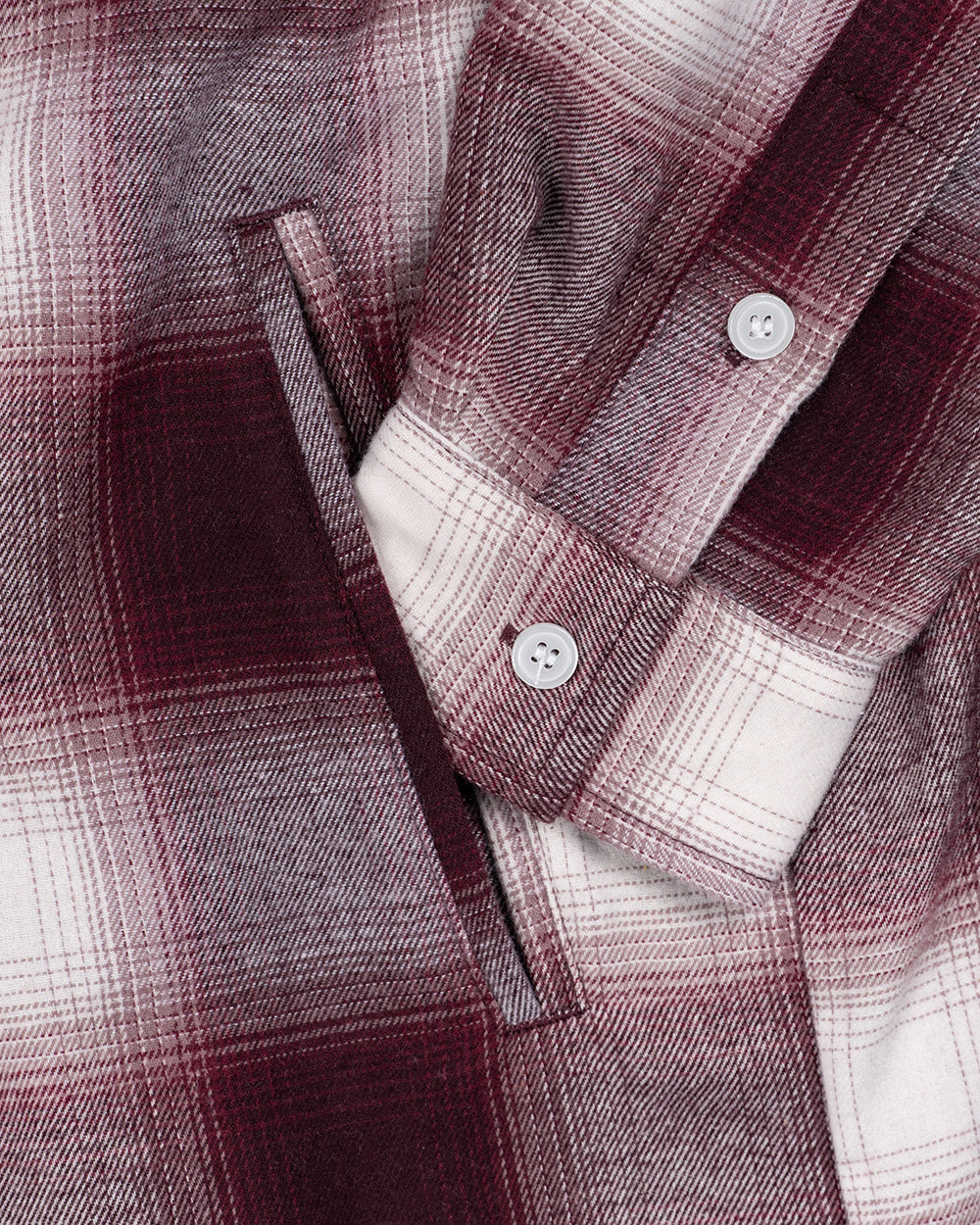 IDE Check L-Shirt/格紋長襯衫
