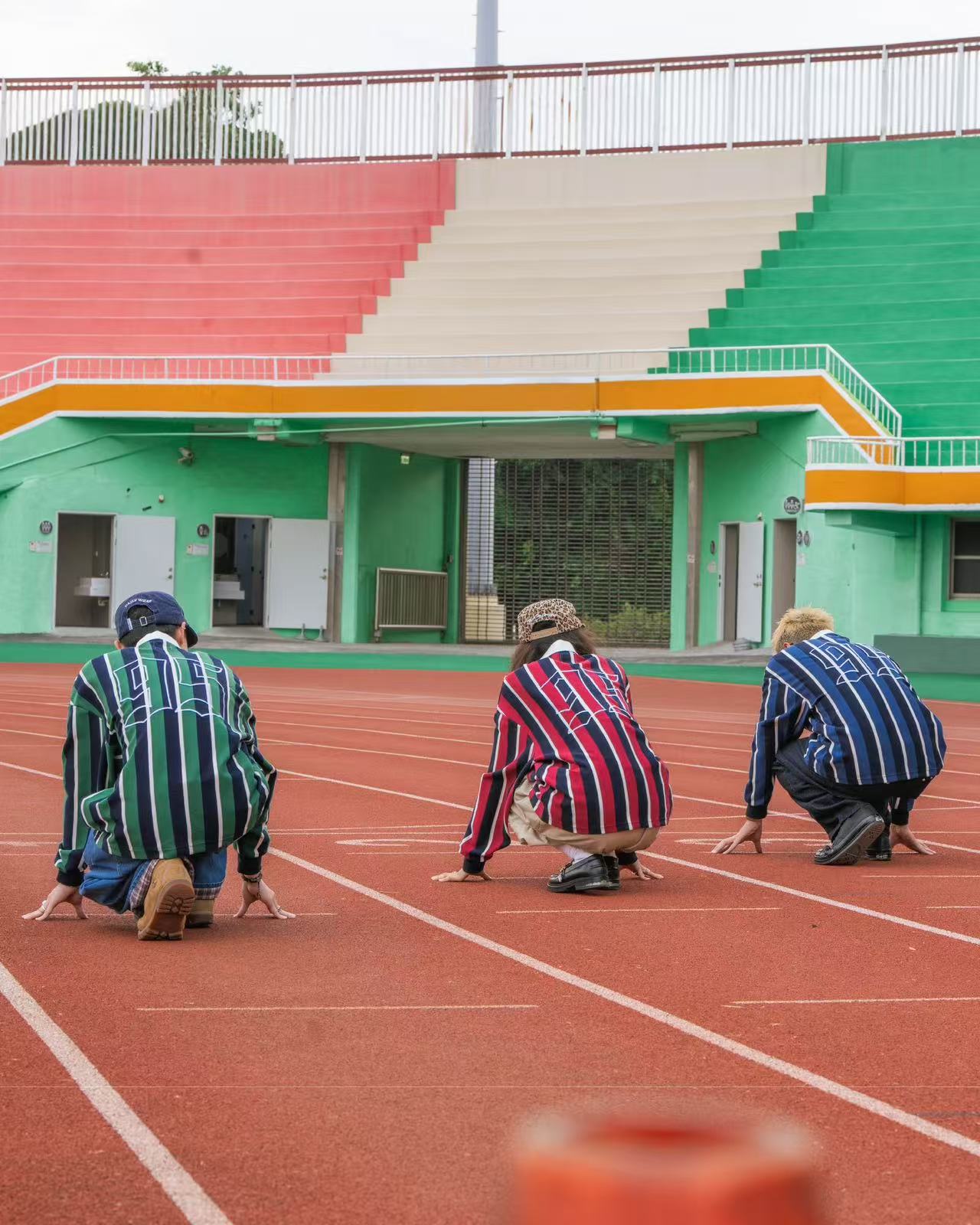 ORDINARY 復古學院條紋POLO衫