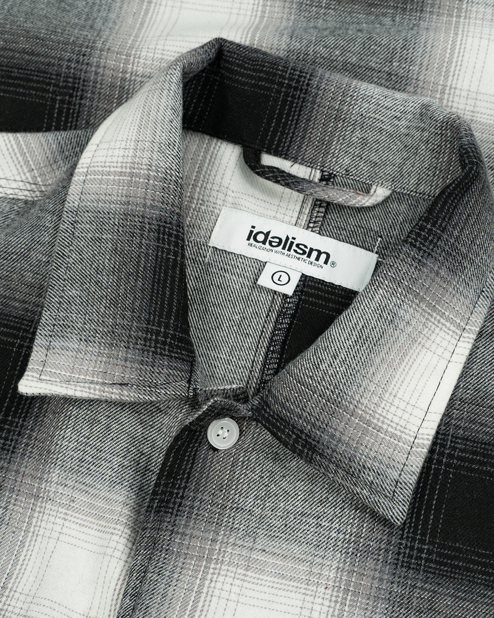 IDE Check L-Shirt/格紋長襯衫