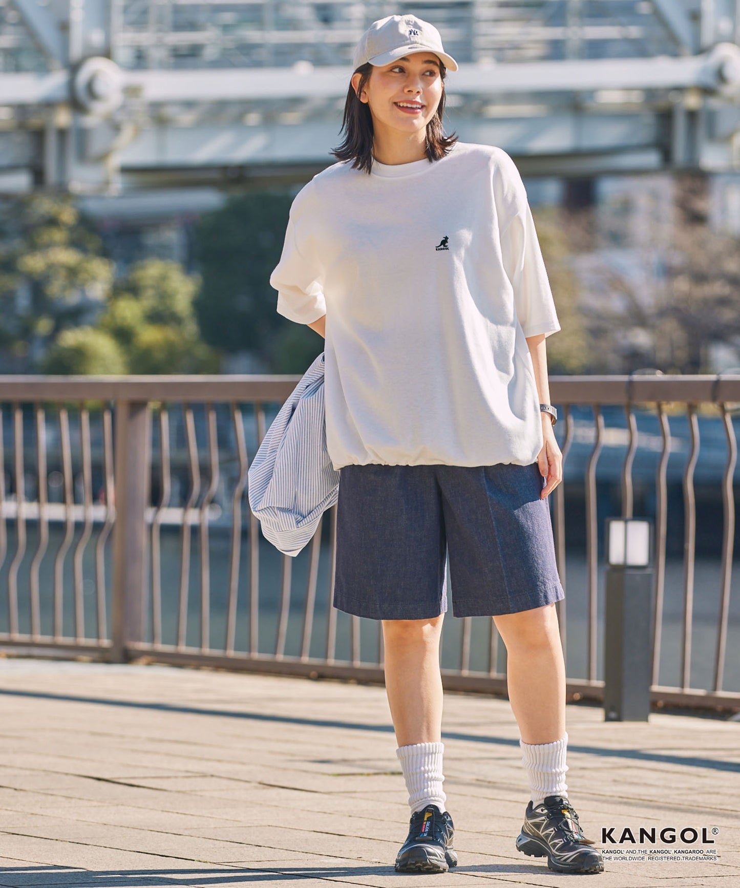 日版KANGOL Logo Tee