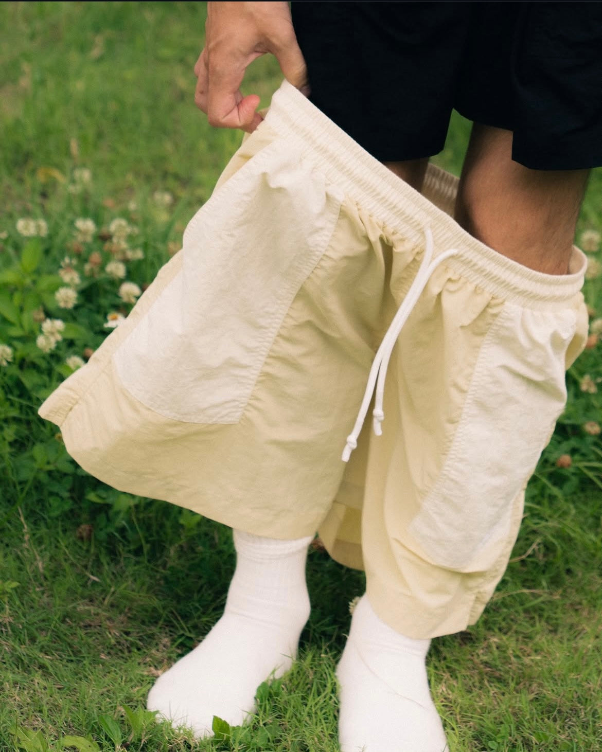 IDE Color Shorts/撞色短褲