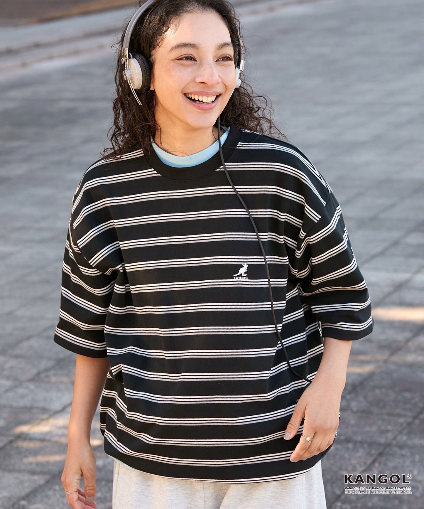 日版KANGOL Logo Tee