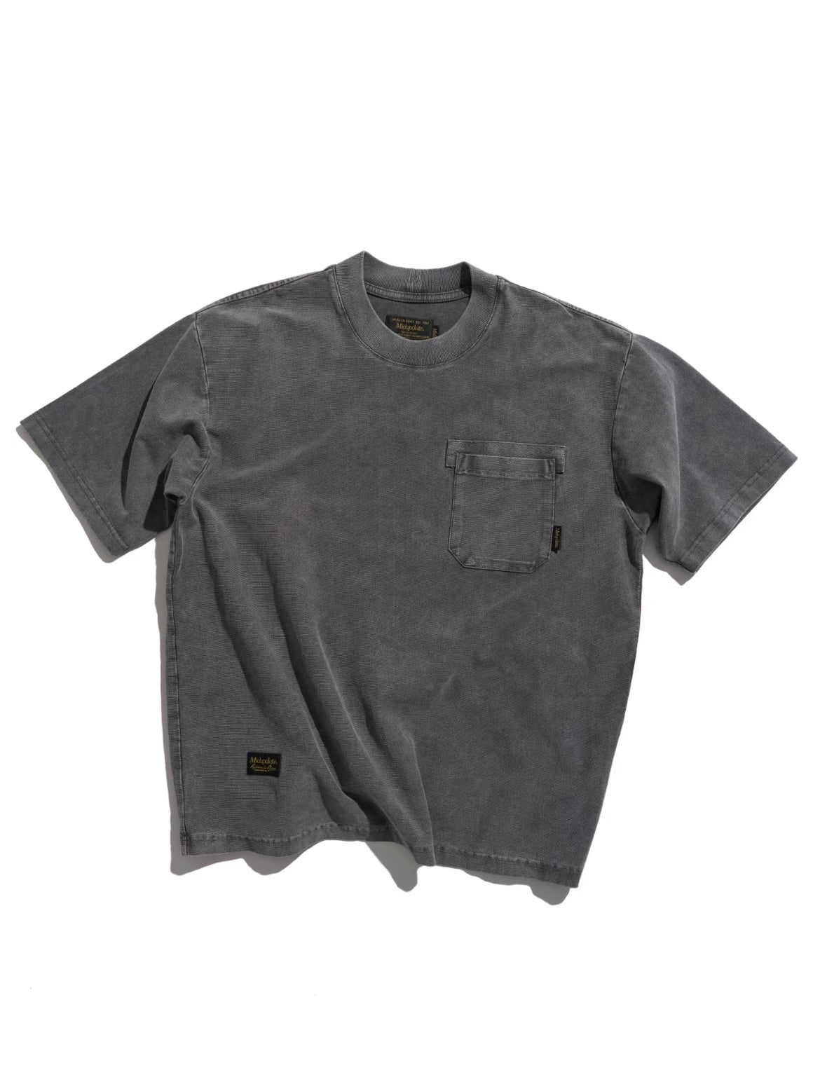 MUD 水洗口袋短Tee