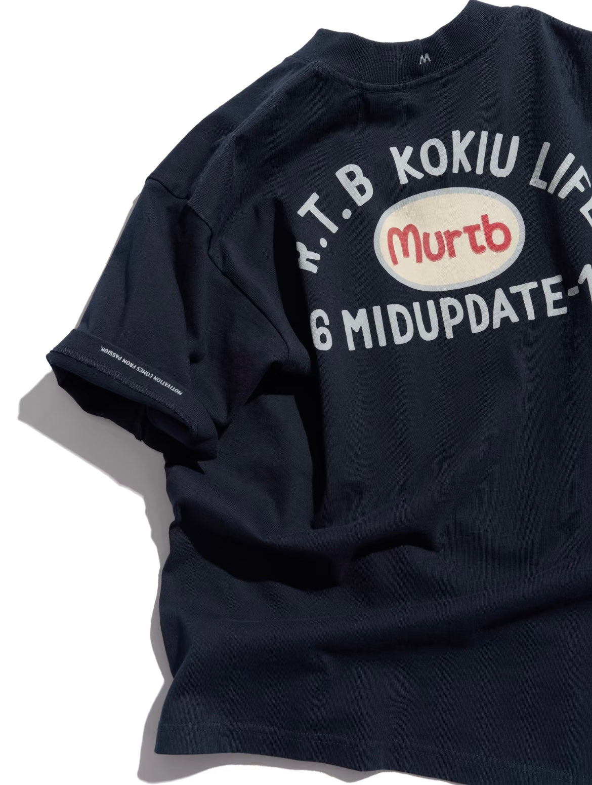 MUD 雙面穿口袋印花短Tee