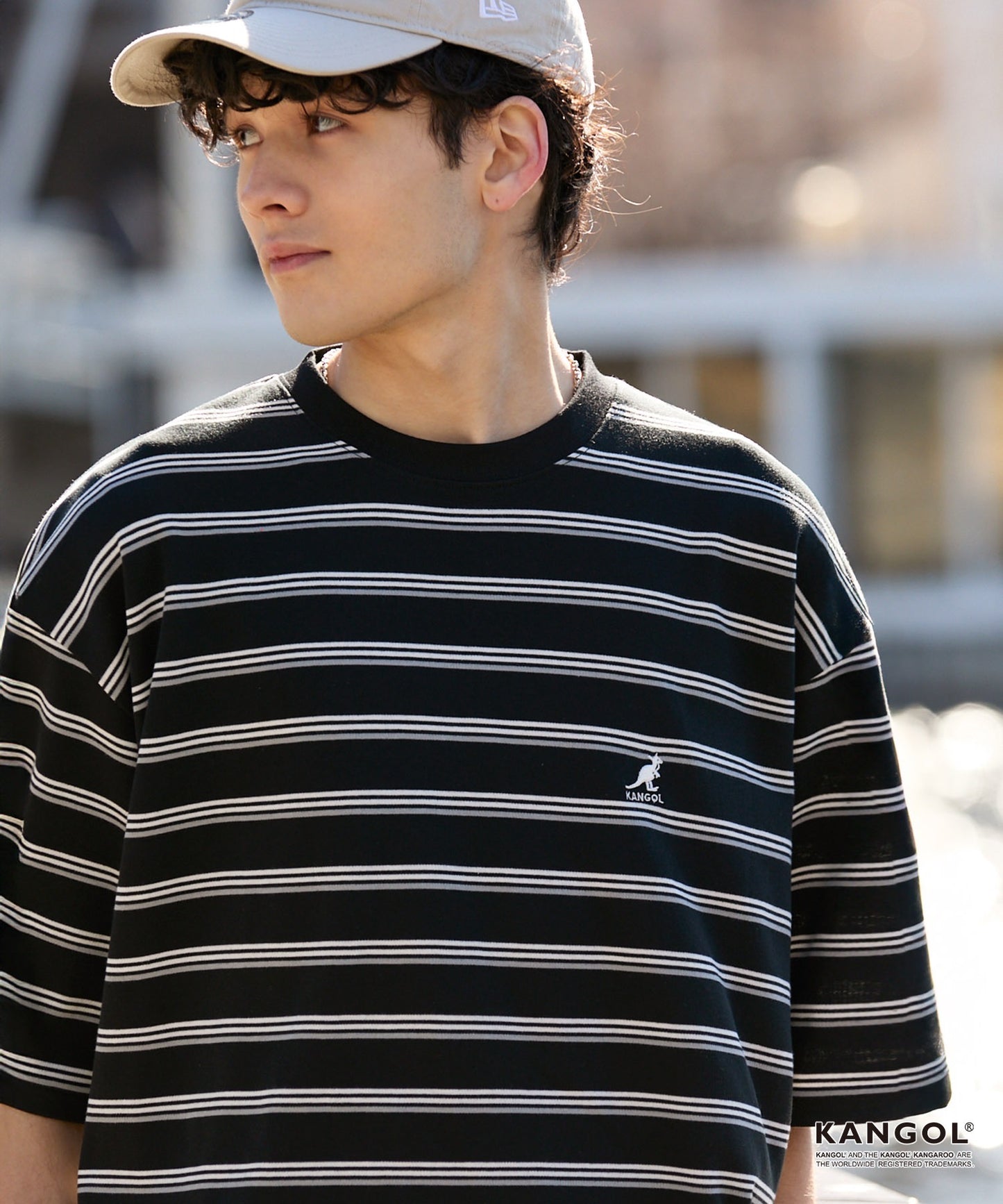 日版KANGOL Logo Tee