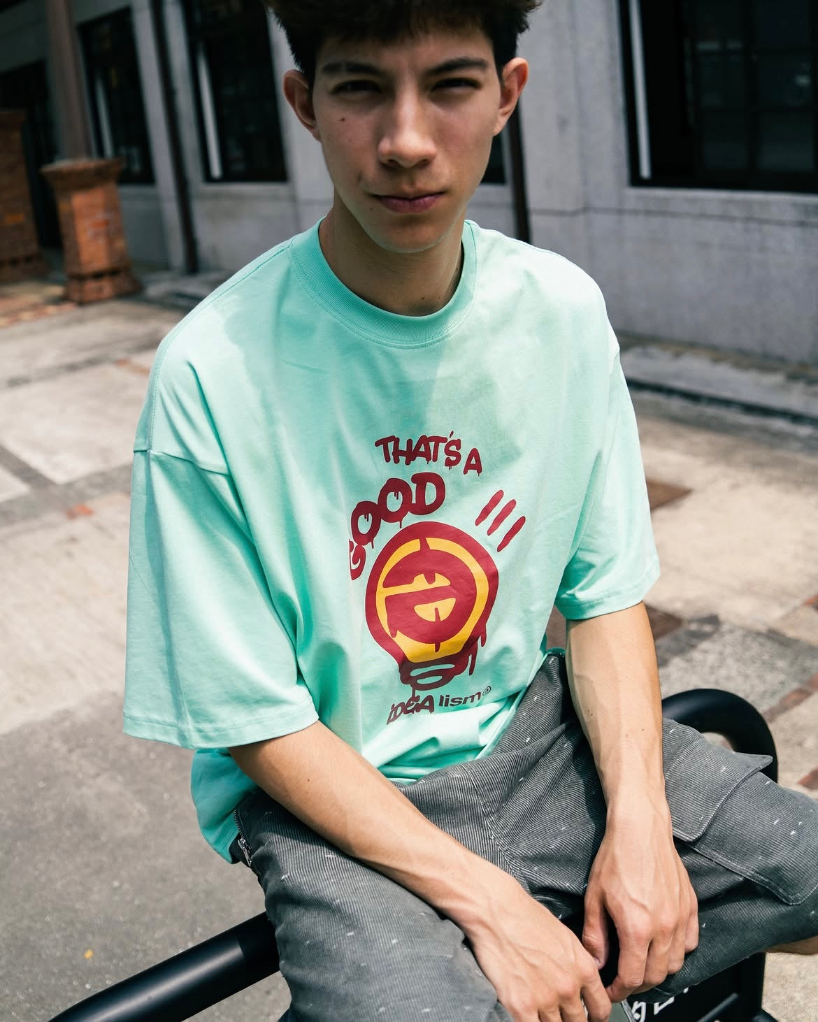 IDE Paint Tee/液畫短Tee