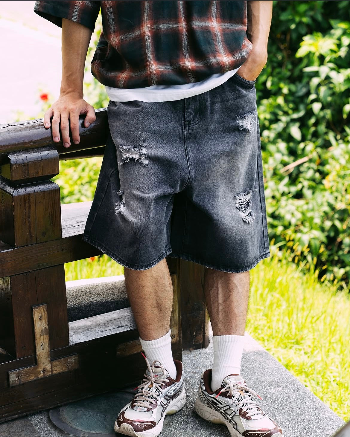 IDE Ripped Shorts