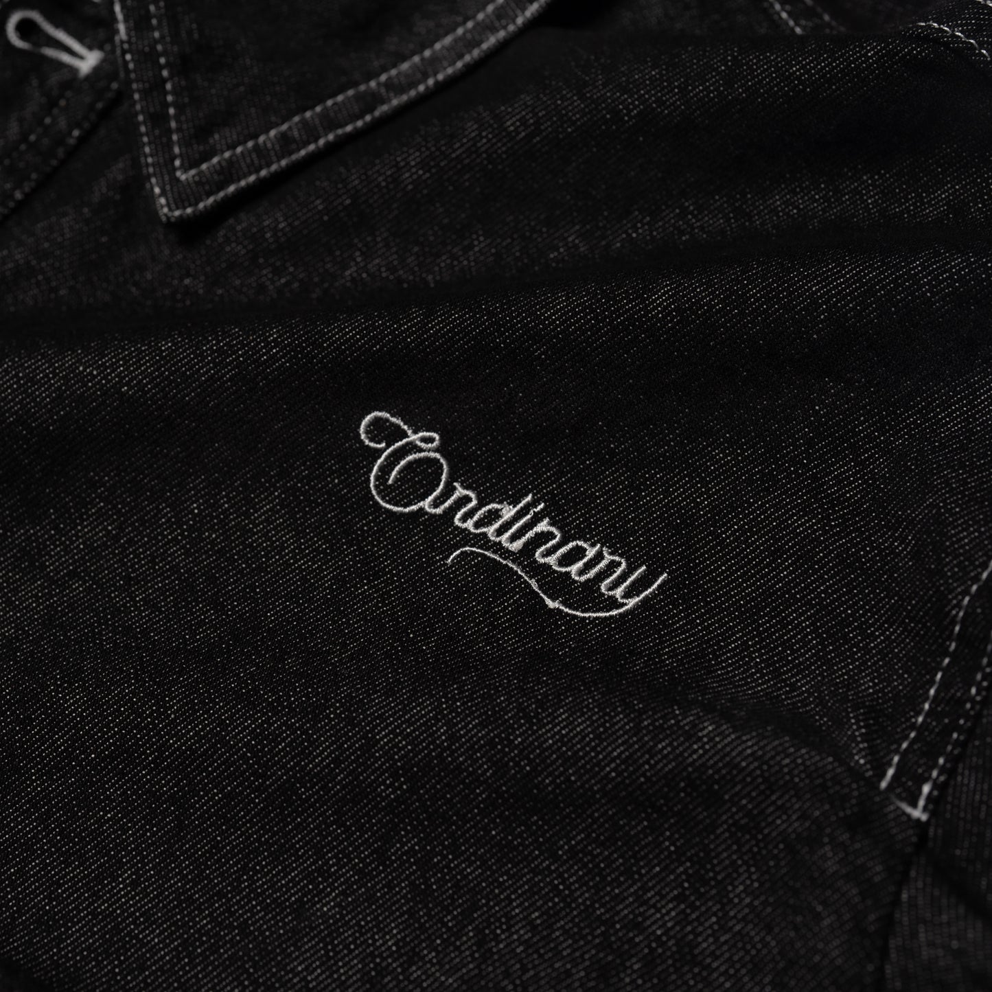 ORDINARY 短版原色牛仔外套