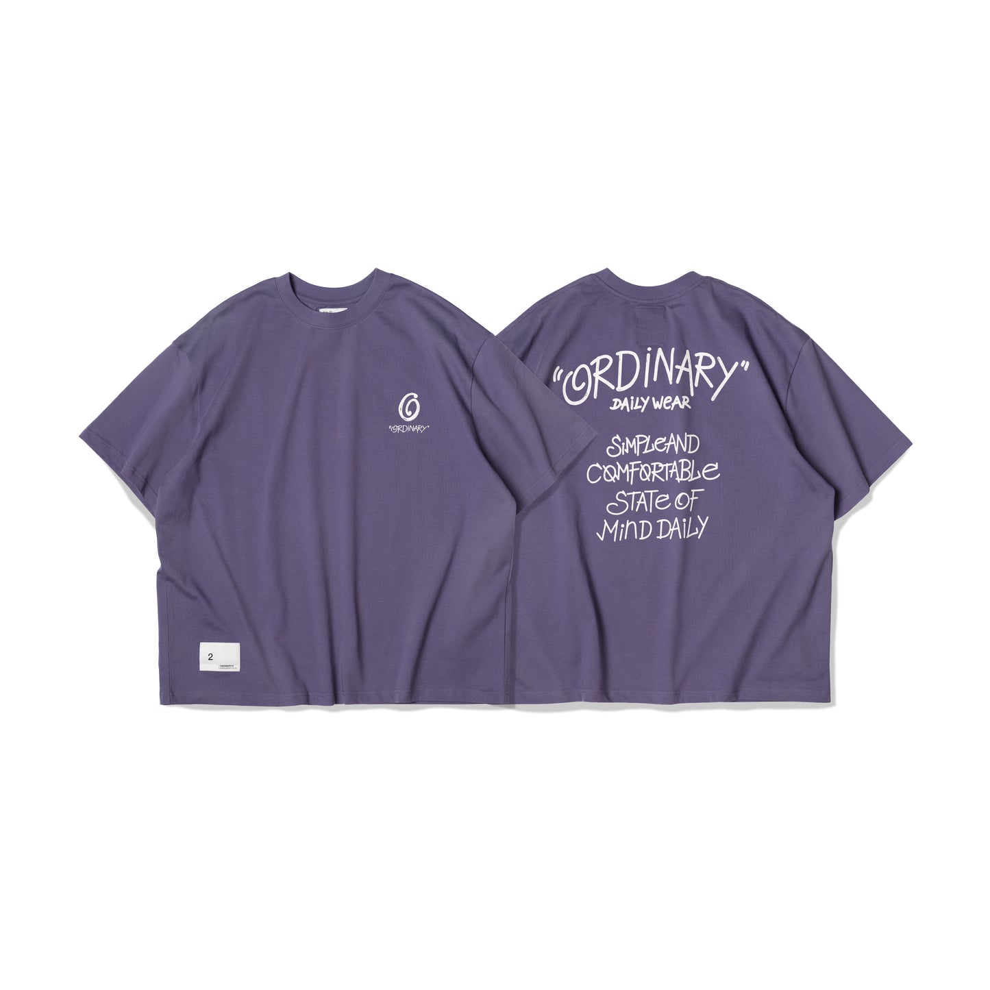 ORDINARY 美式手繪LOGO短Tee