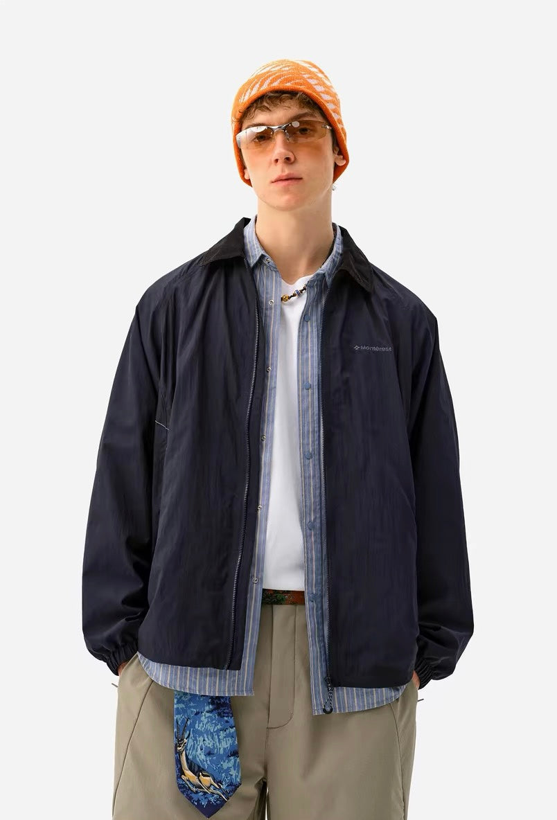 NOTH 燈芯絨翻領教練外套