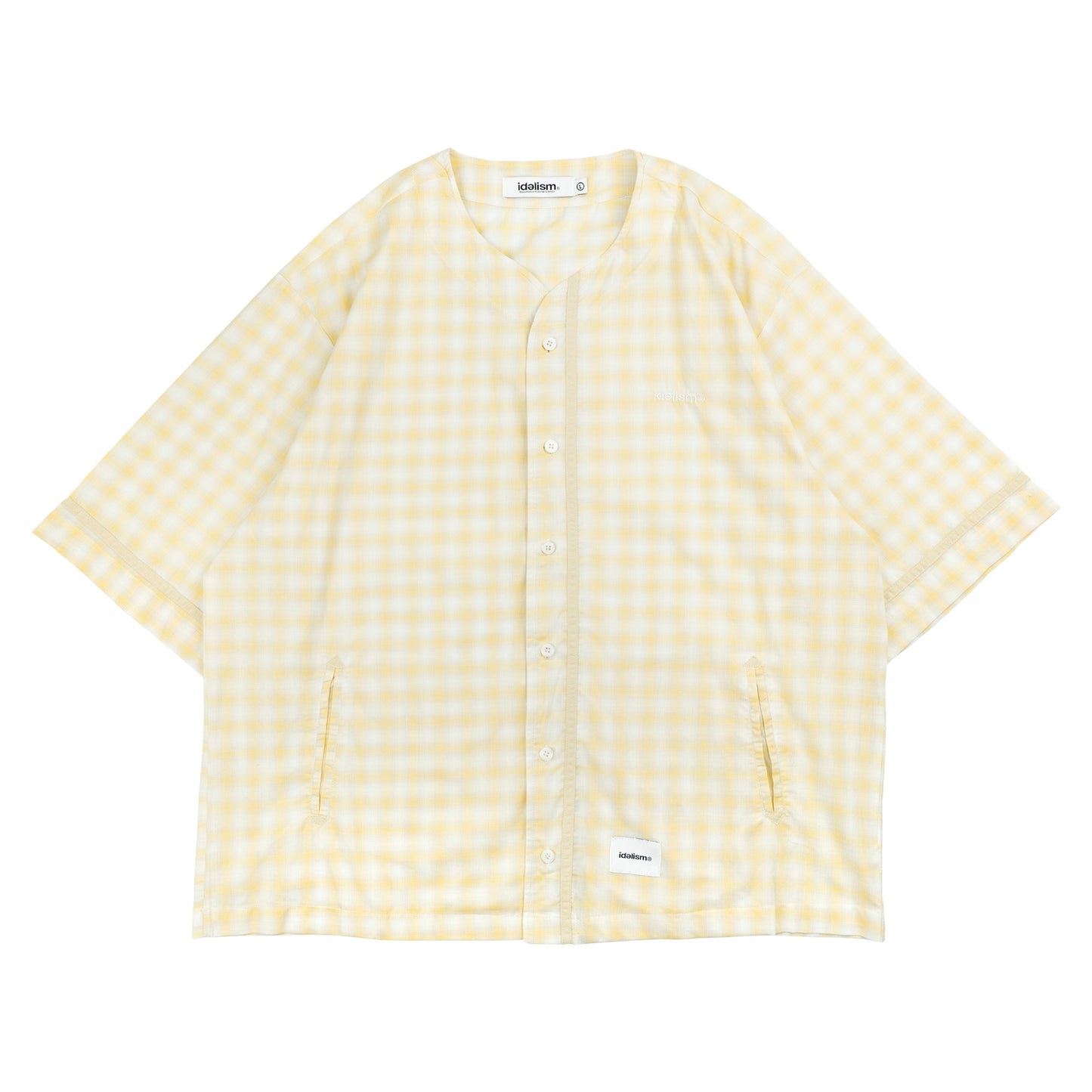 IDE Check Baseball Shirt/格紋棒球衫