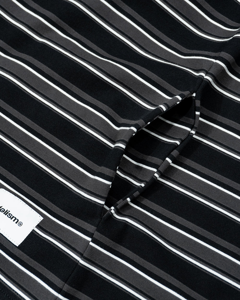 IDE Stripe Polo/條紋Polo衫