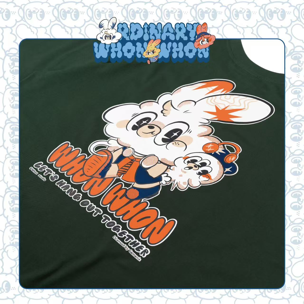 ORDINARY X WHONWHON "IDOL" LOGO