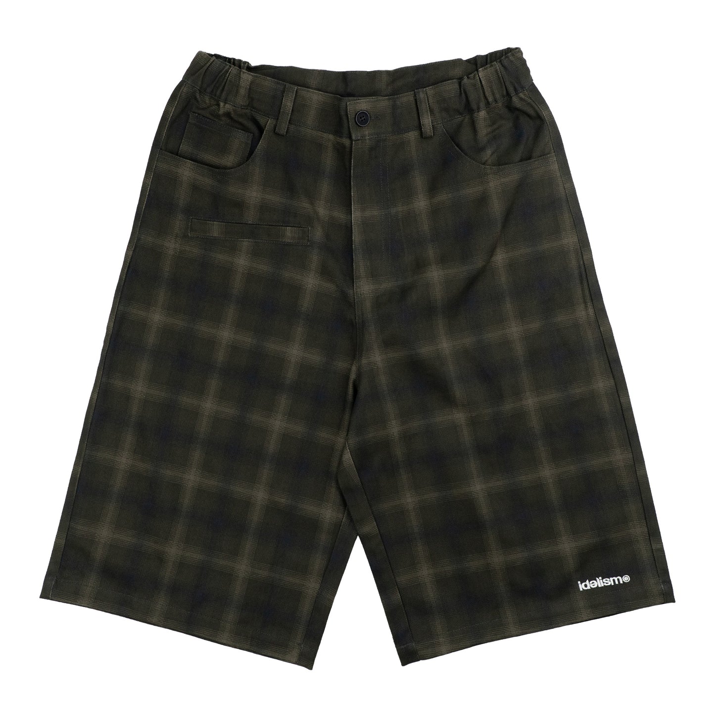 IDE Check Jorts/格紋短褲