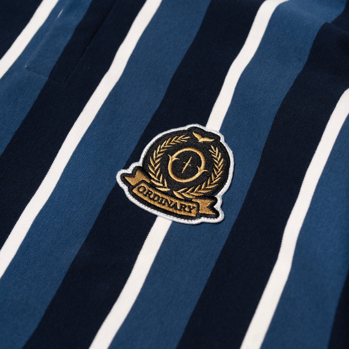 ORDINARY 復古學院條紋POLO衫