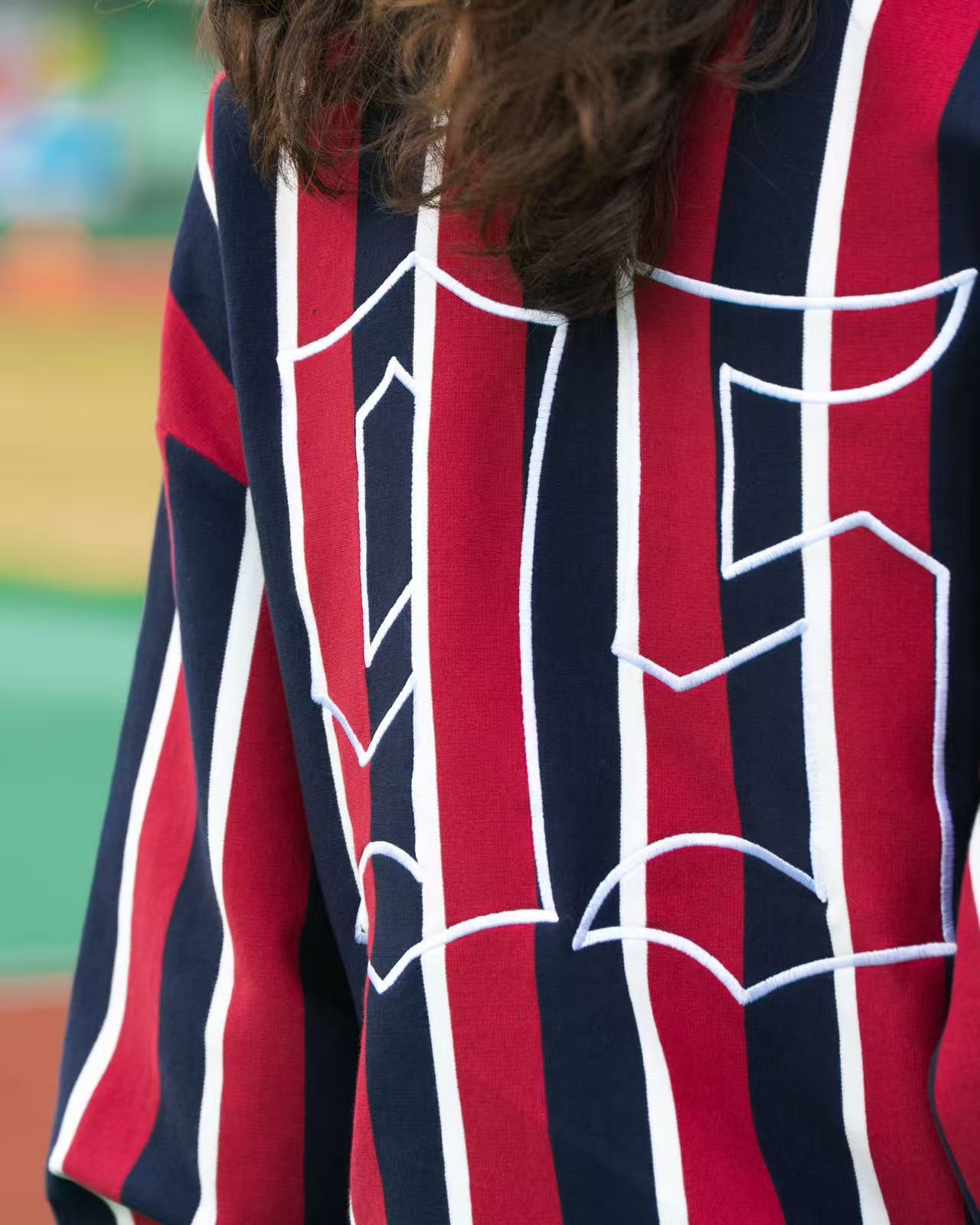 ORDINARY 復古學院條紋POLO衫