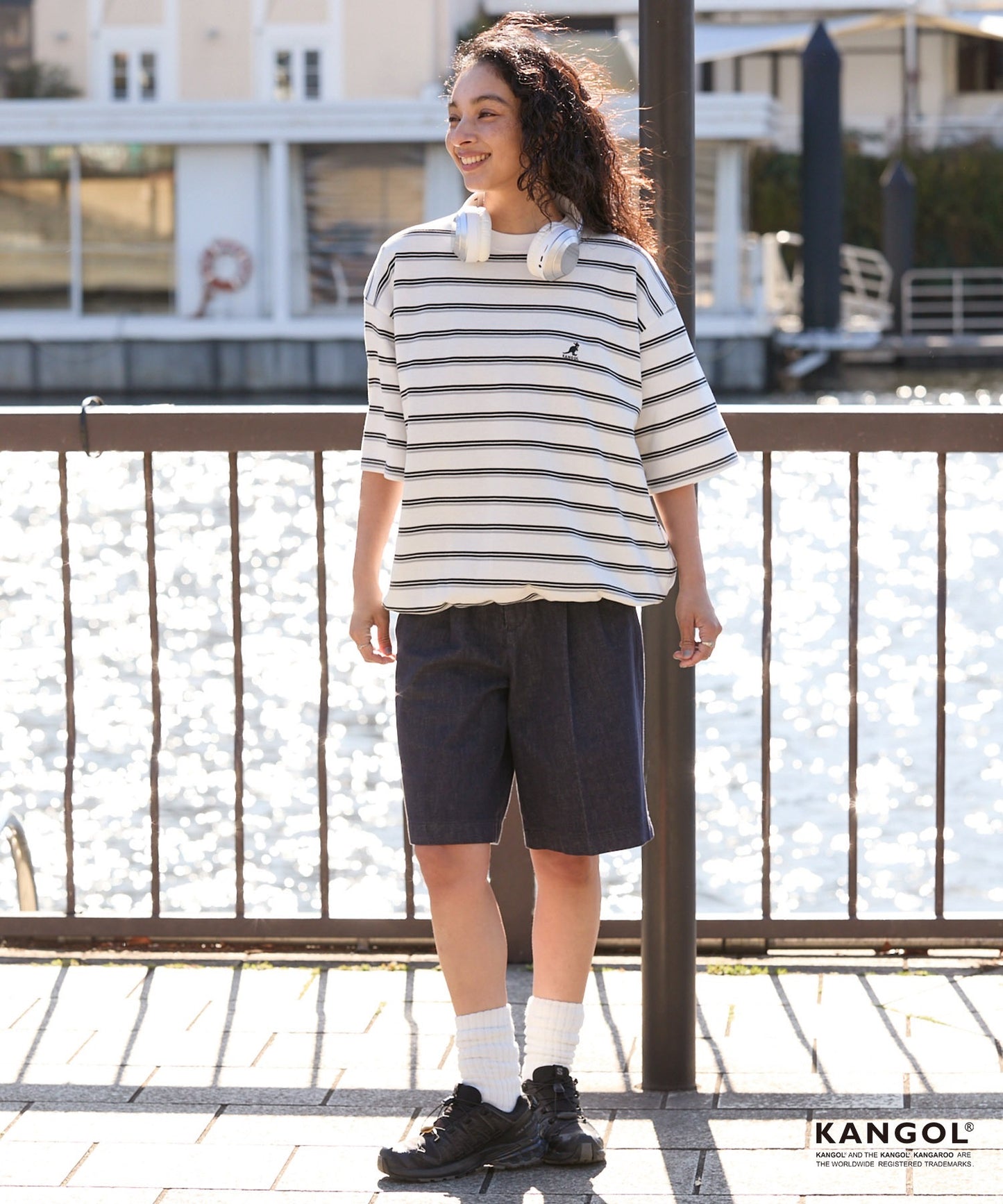 日版KANGOL Logo Tee