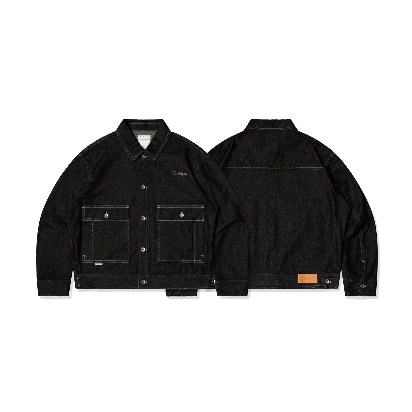 ORDINARY 短版原色牛仔外套